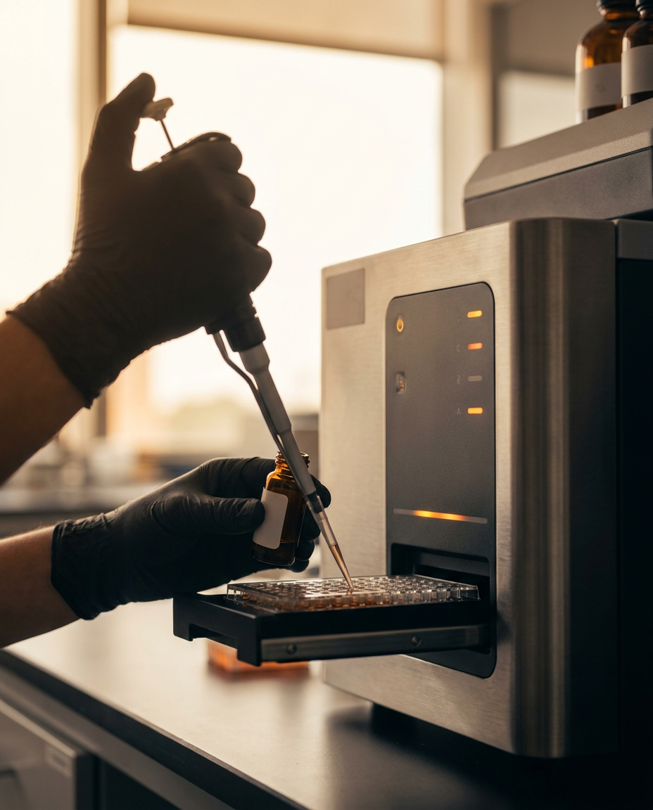 Independent analytical testing in a research laboratory
